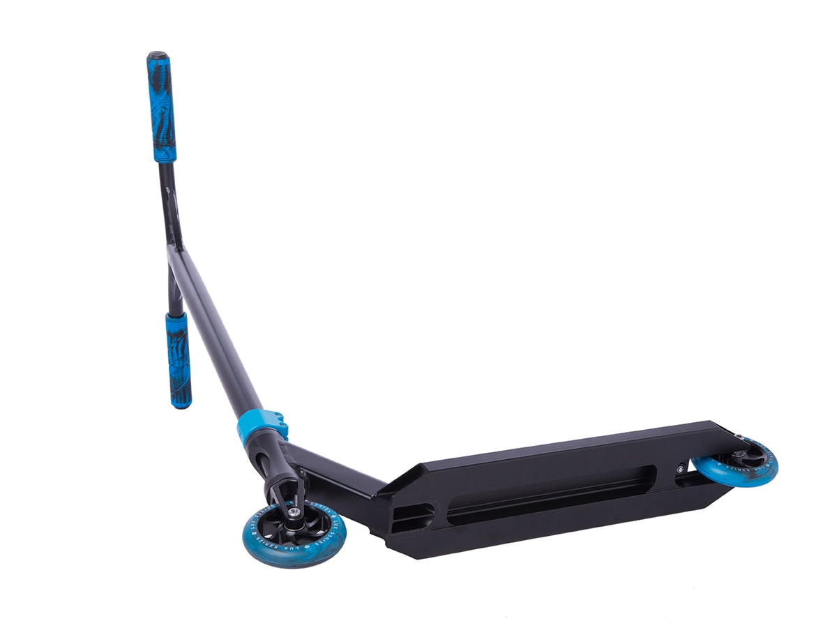 Striker Lux Painted Stunt Scooter - Black/Sky Blue