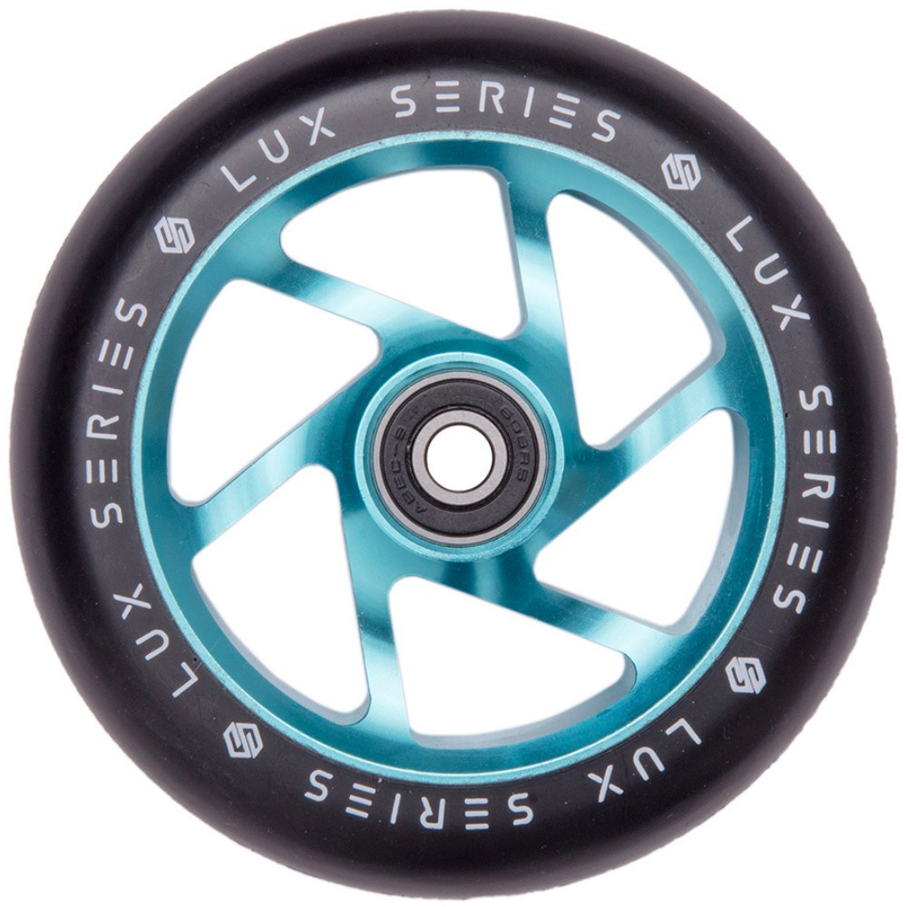 Striker Lux Spoked 100mm Hjul til Løbehjul - Teal