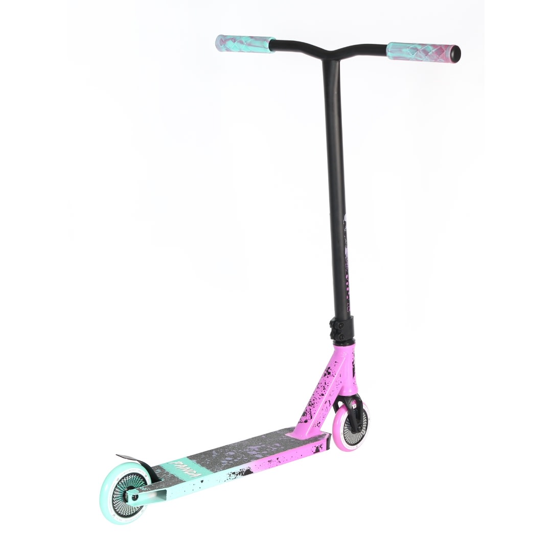 Panda Imber Stunt Scooter - Purple/Teal