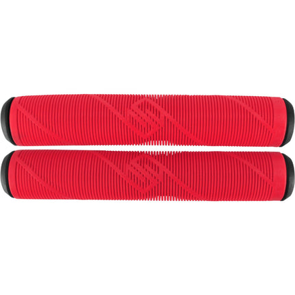 Striker Logo Scooter Grips - Red-Scooter Grips-Striker scooter parts
