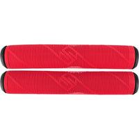 Striker Logo Scooter Grips - Red-Scooter Grips-Striker scooter parts