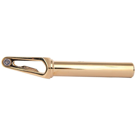 Striker Lux SCS/HIC Scooter Fork - Gold Chrome-Scooter Forks-Striker scooter parts