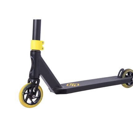 Striker Lux Painted Limited Complete Stunt Scooter - Black/Yellow-Stunt Scooters-Striker scooter parts