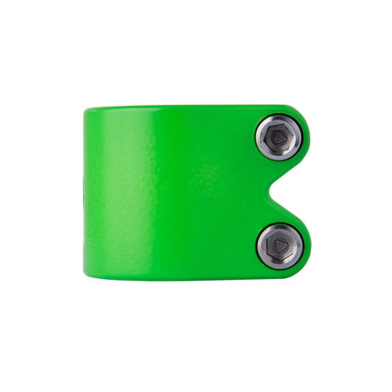 Striker Lux Double Scooter Clamp - Lime-Scooter Clamps-Striker scooter parts