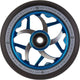 Striker Essence V3 Black PU Scooter Wheels - Splash Black/Blue-Scooter Wheels-Striker scooter parts